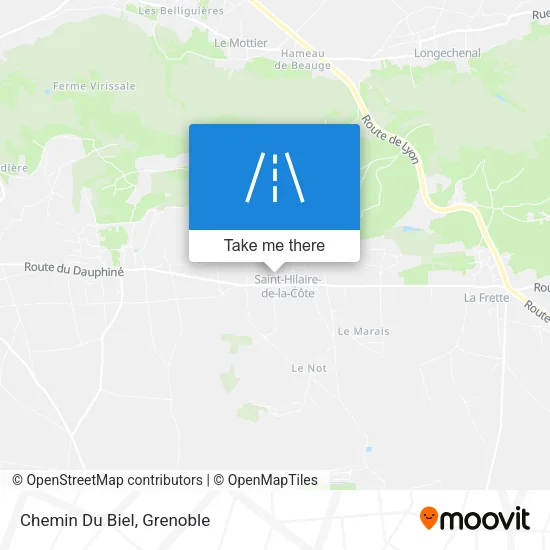 Chemin Du Biel map