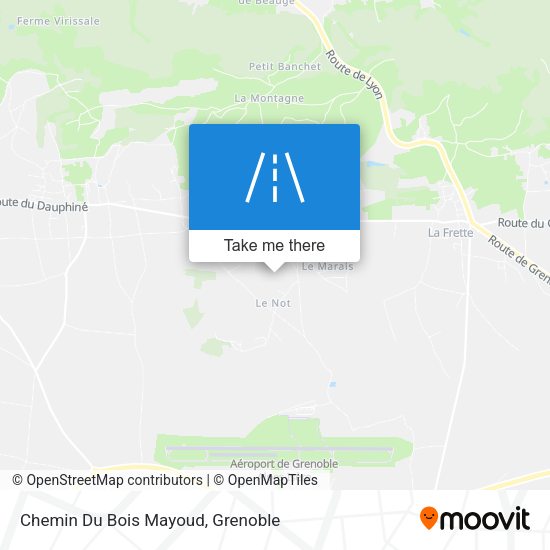 Chemin Du Bois Mayoud map
