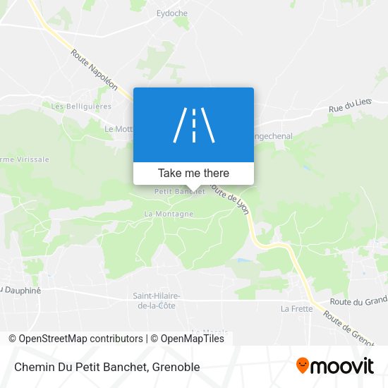 Chemin Du Petit Banchet map