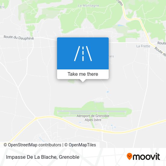 Impasse De La Blache map