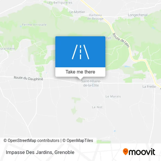 Impasse Des Jardins map