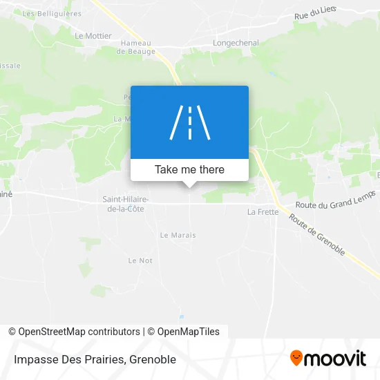 Impasse Des Prairies map