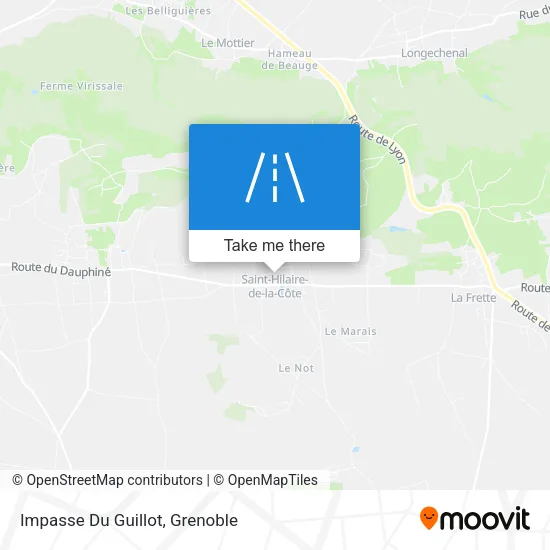 Impasse Du Guillot map