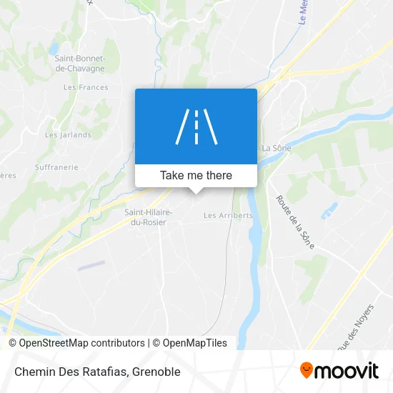 Chemin Des Ratafias map