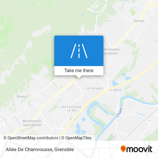 Allée De Chamrousse map