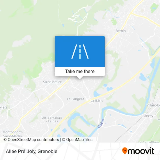 Allée Pré Joly map