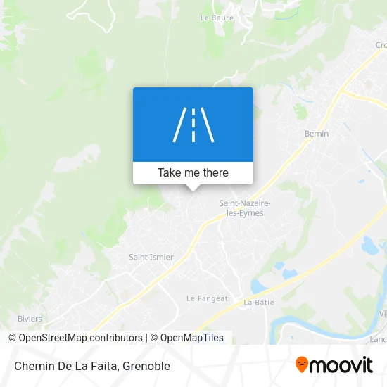 Chemin De La Faita map