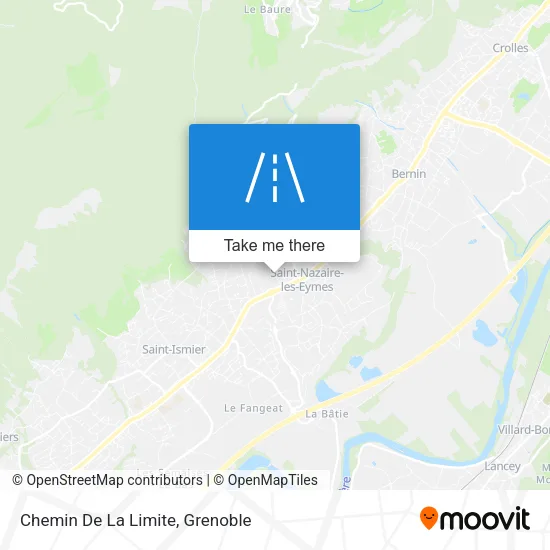 Chemin De La Limite map