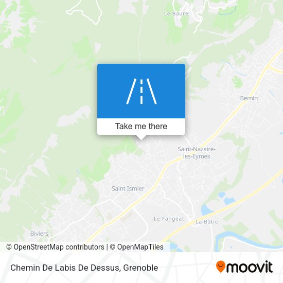 Chemin De Labis De Dessus map