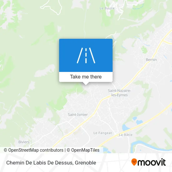 Chemin De Labis De Dessus map