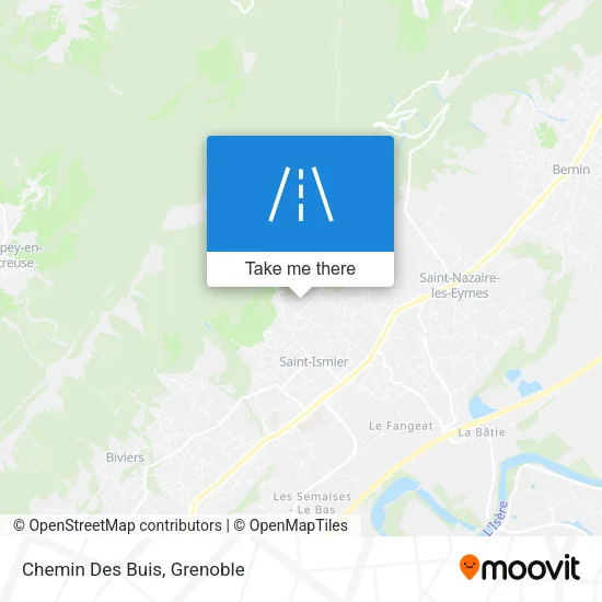 Chemin Des Buis map