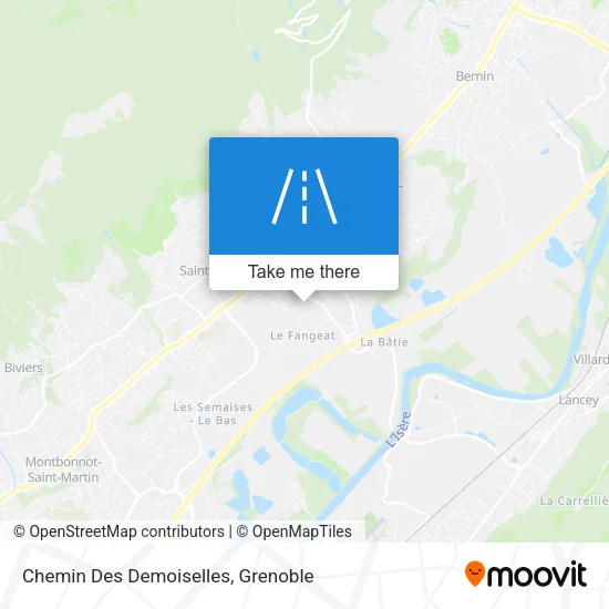 Chemin Des Demoiselles map
