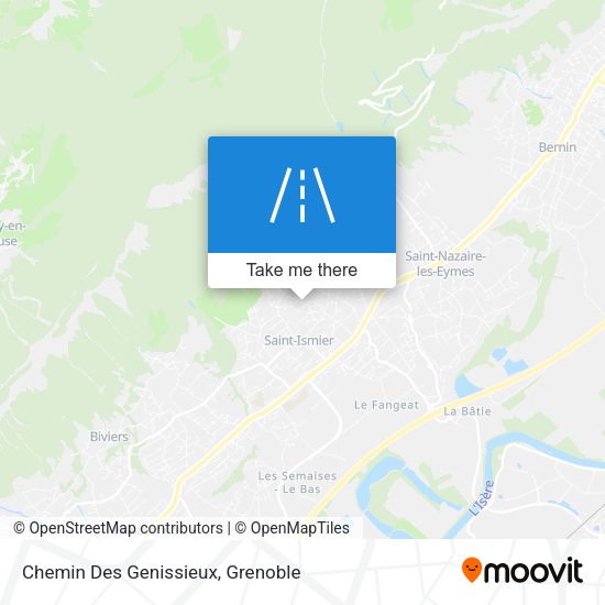 Chemin Des Genissieux map