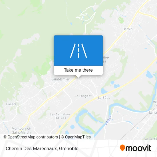 Chemin Des Maréchaux map