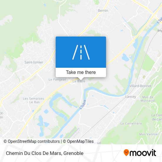 Chemin Du Clos De Mars map