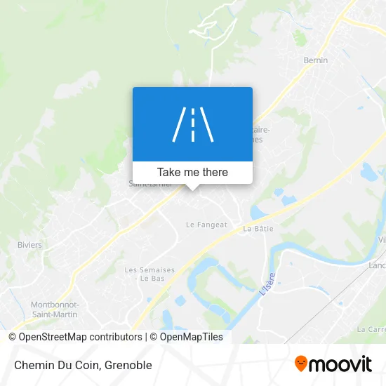 Chemin Du Coin map