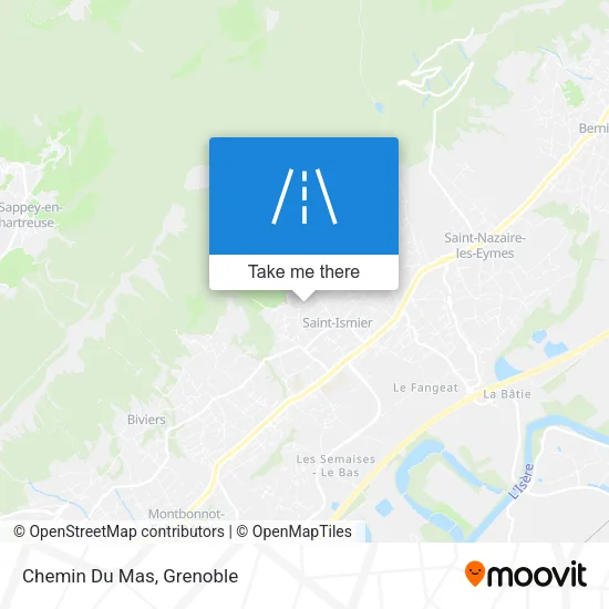 Chemin Du Mas map