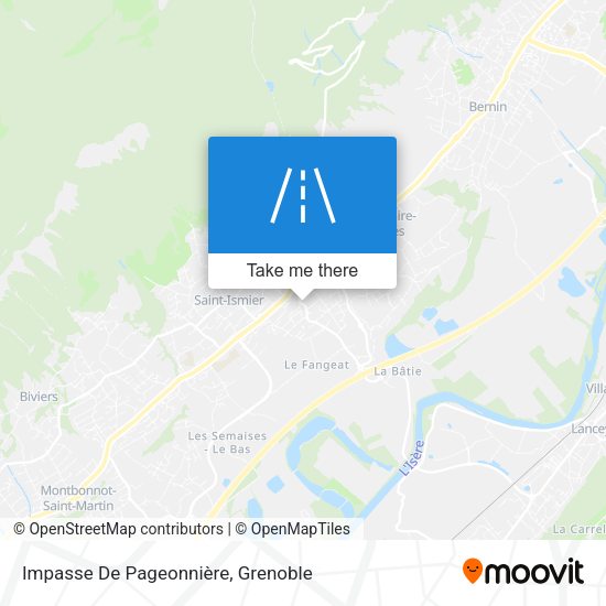 Impasse De Pageonnière map
