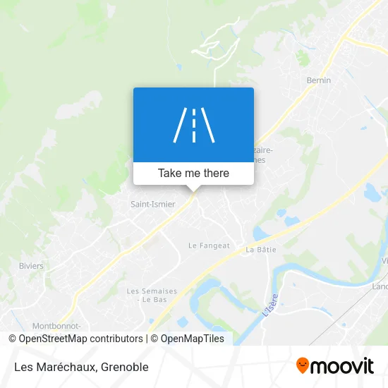 Les Maréchaux map