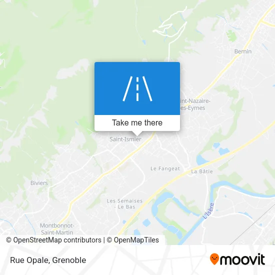 Rue Opale map