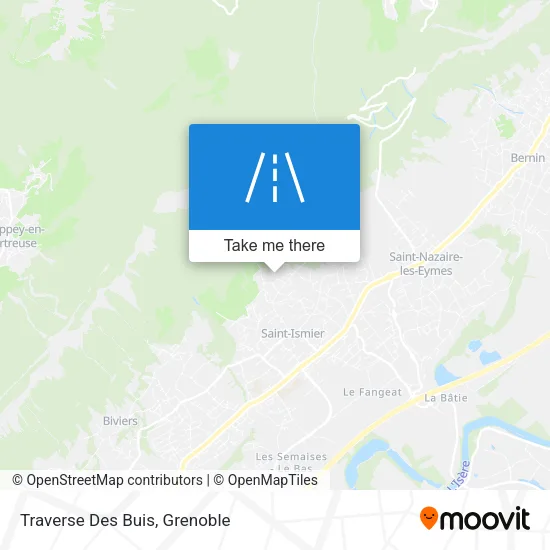 Traverse Des Buis map