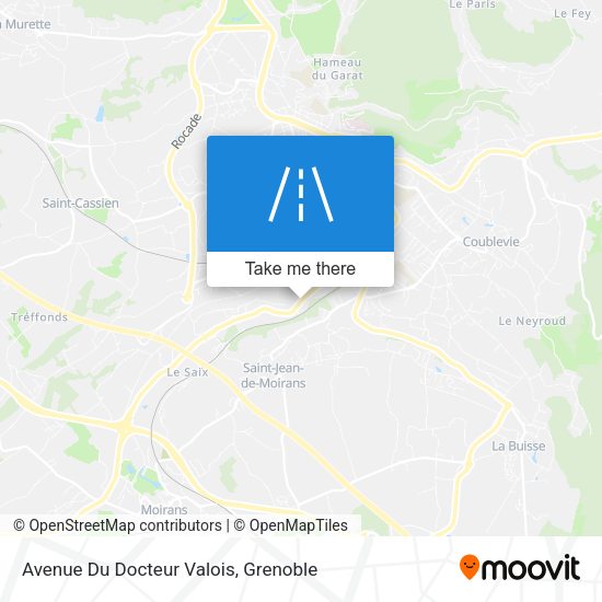 Avenue Du Docteur Valois map