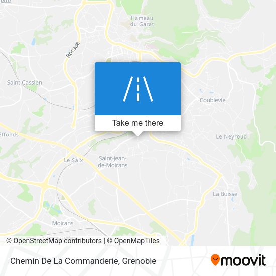 Chemin De La Commanderie map