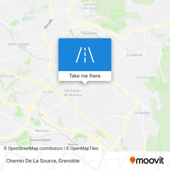 Chemin De La Source map