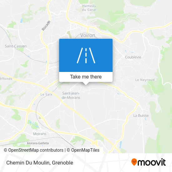Chemin Du Moulin map