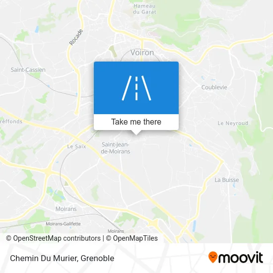 Chemin Du Murier map