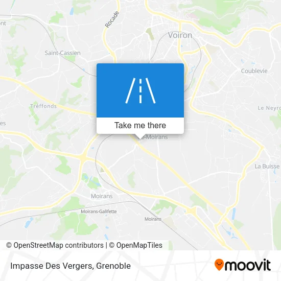Impasse Des Vergers map