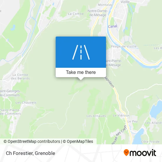 Ch Forestier map