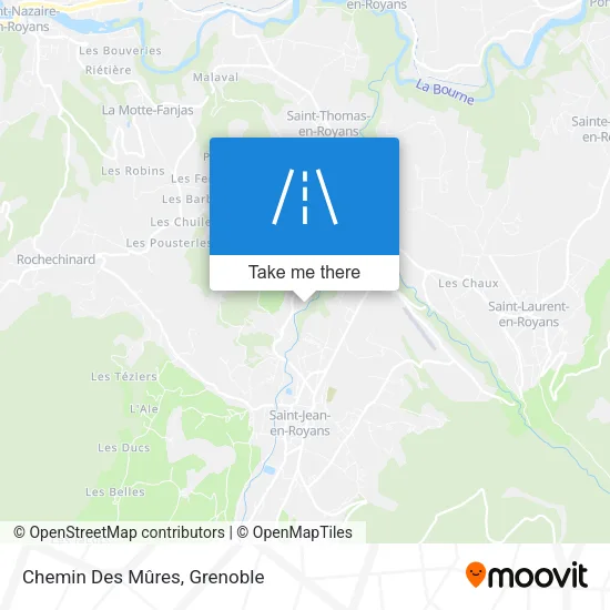 Chemin Des Mûres map