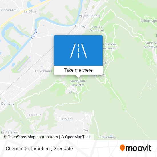 Chemin Du Cimetière map