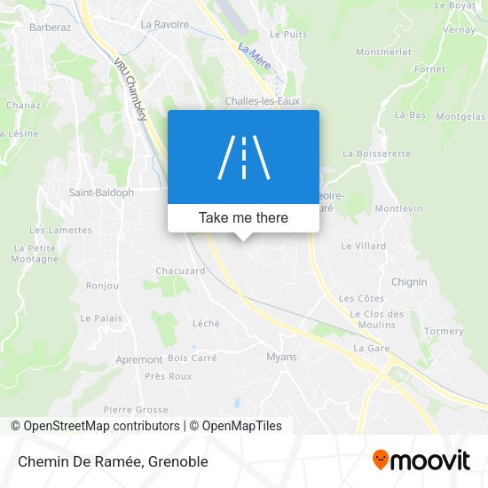 Chemin De Ramée map