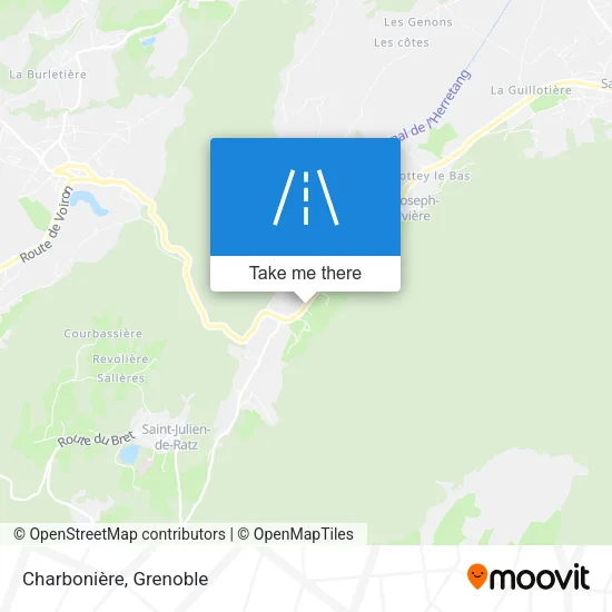 Charbonière map