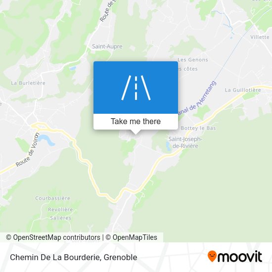 Chemin De La Bourderie map