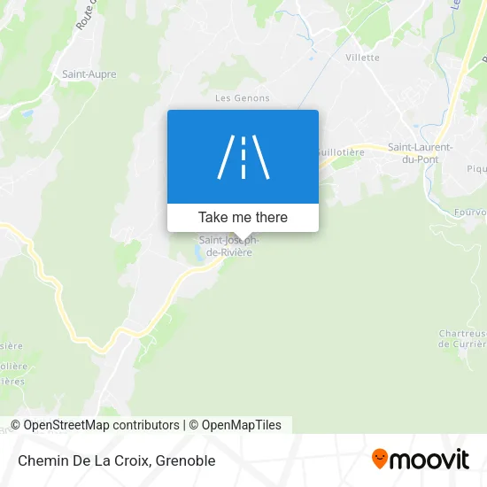 Chemin De La Croix map