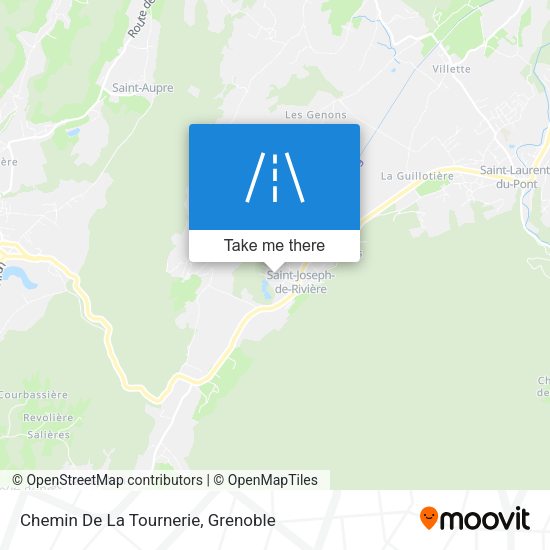 Chemin De La Tournerie map