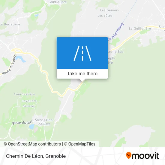 Chemin De Léon map