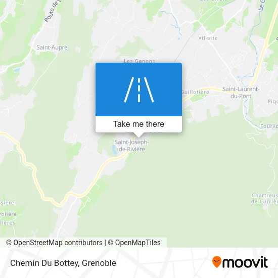 Chemin Du Bottey map