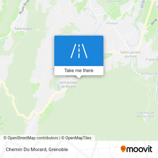 Chemin Du Morard map