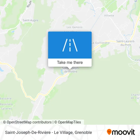 Saint-Joseph-De-Rivière - Le Village map