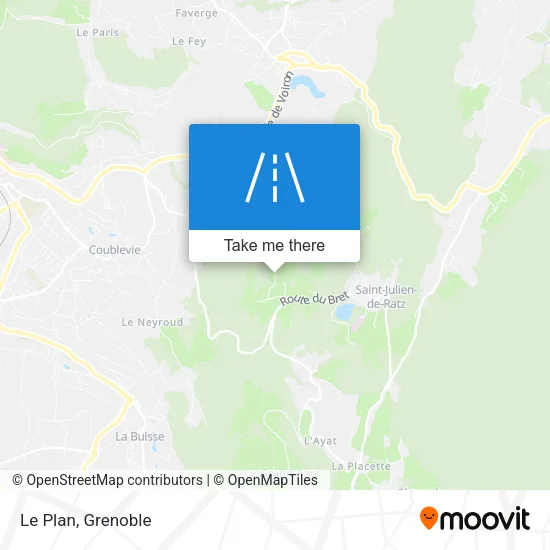 Le Plan map