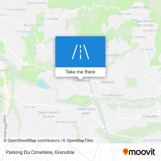 Parking Du Cimetière map