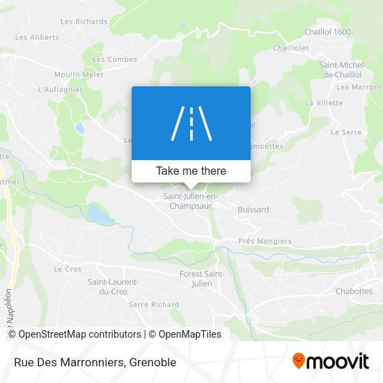 Rue Des Marronniers map
