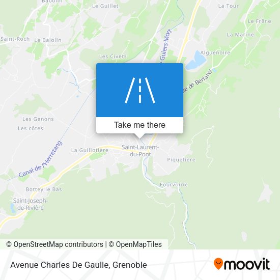 Avenue Charles De Gaulle map