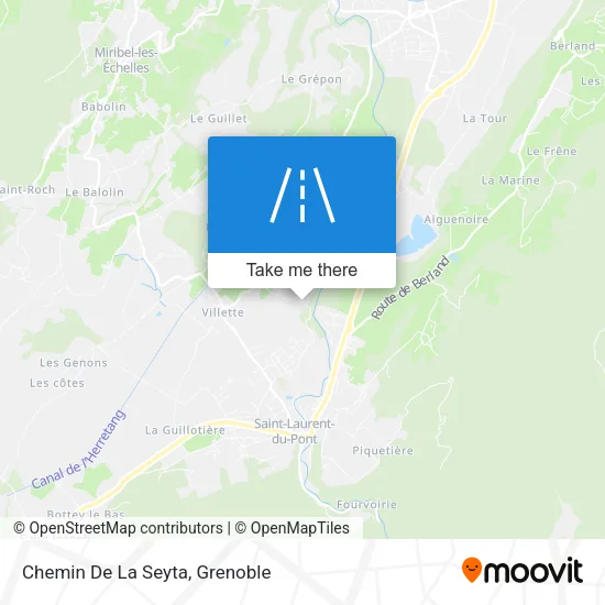 Chemin De La Seyta map