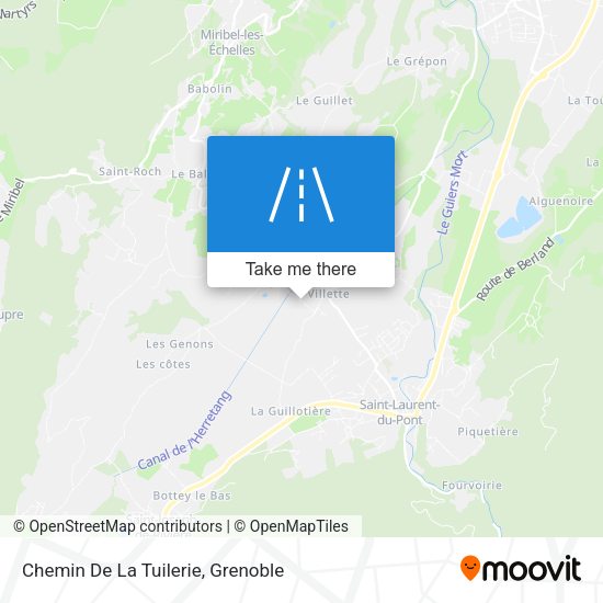 Chemin De La Tuilerie map