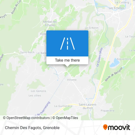 Chemin Des Fagots map